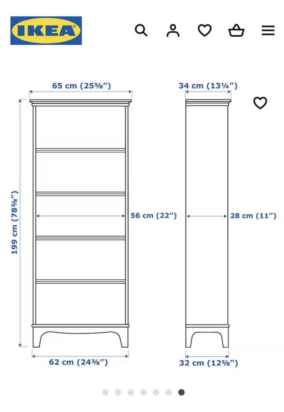 IKEA Lommarp Bookcase - Blue - photo 3
