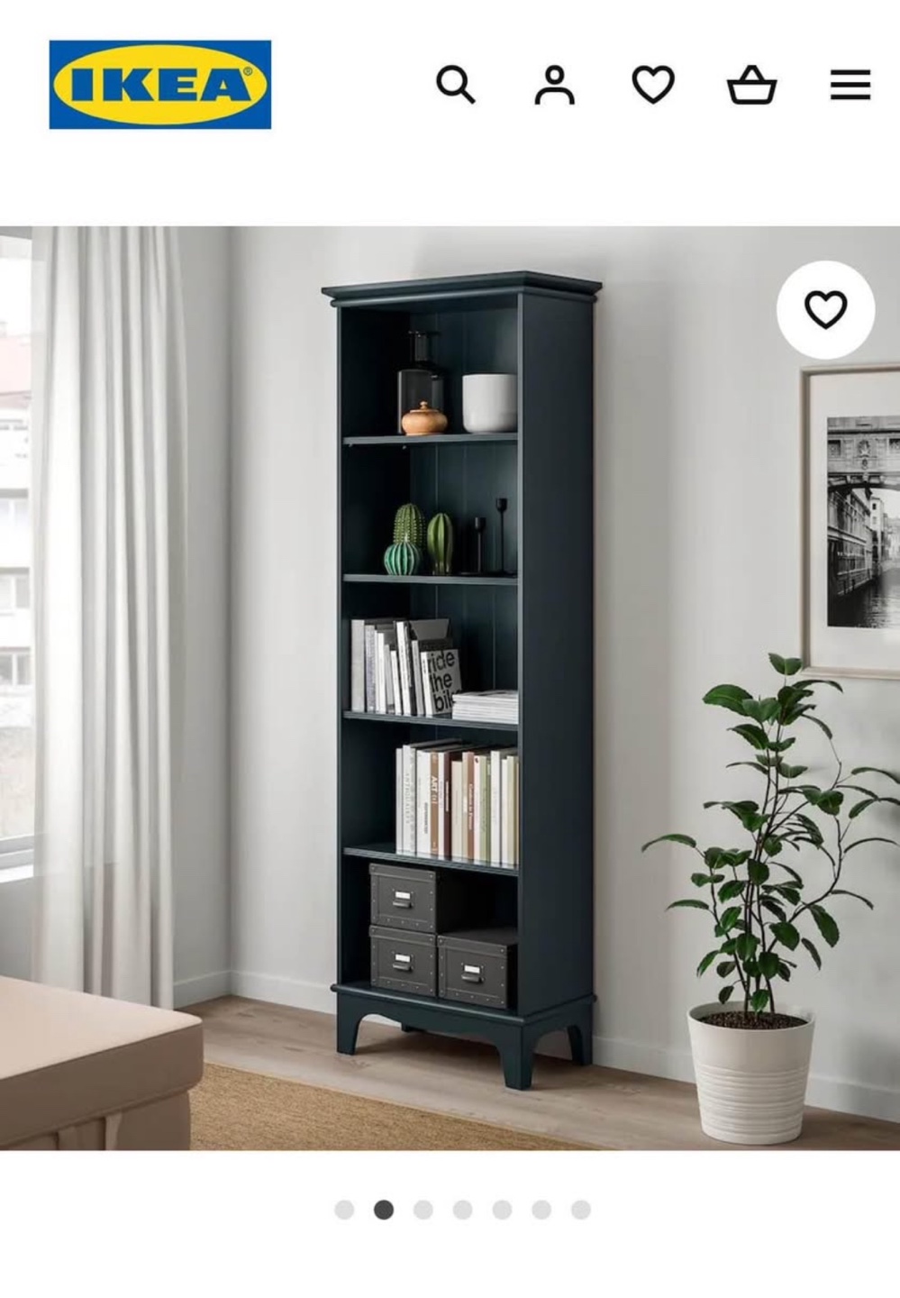 IKEA Lommarp Bookcase - Blue - photo 2