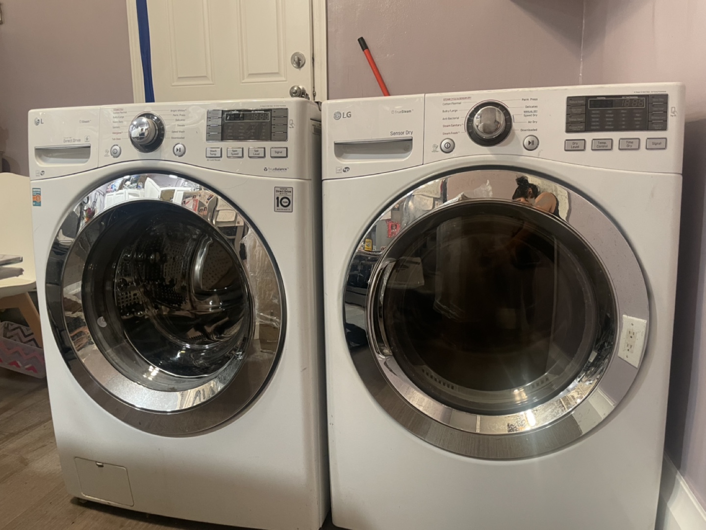 LG Washer and Dryer Set - photo 2