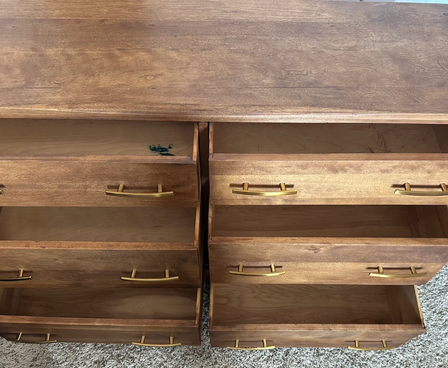 Mid-Century Modern 6-Drawer Dresser image indicator(4)