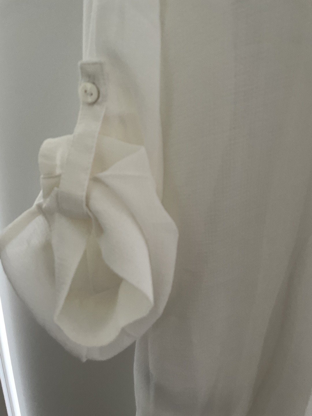 New Mango Basics Women's White Blouse, Size L - photo 3