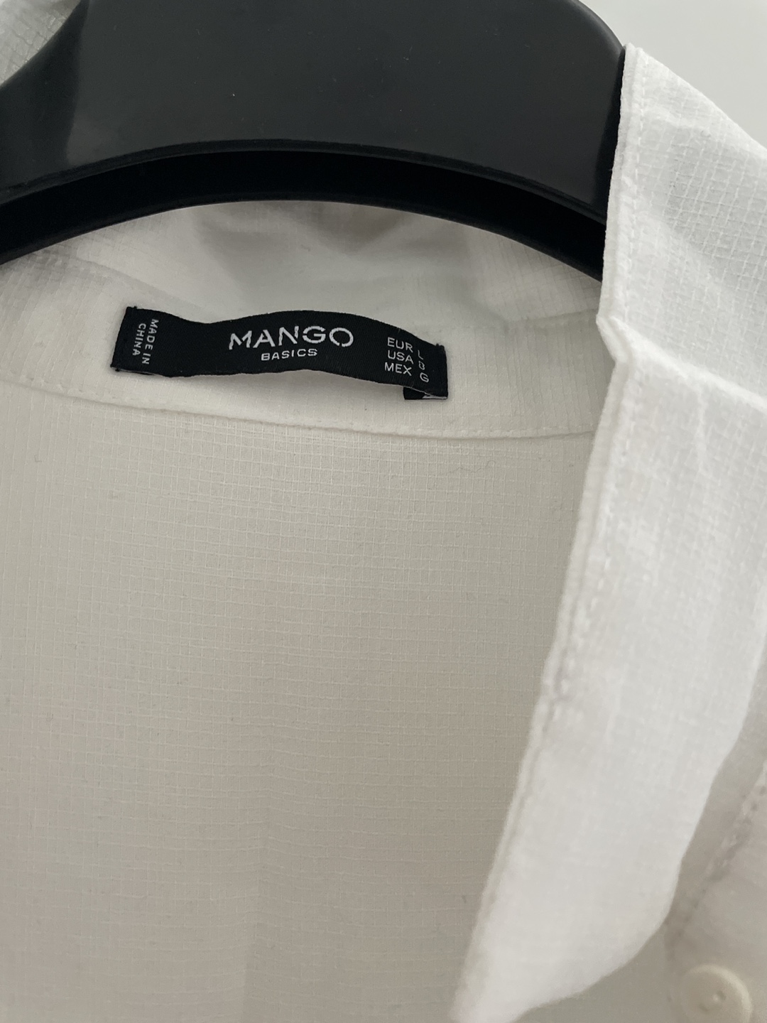 New Mango Basics Women's White Blouse, Size L - photo 2