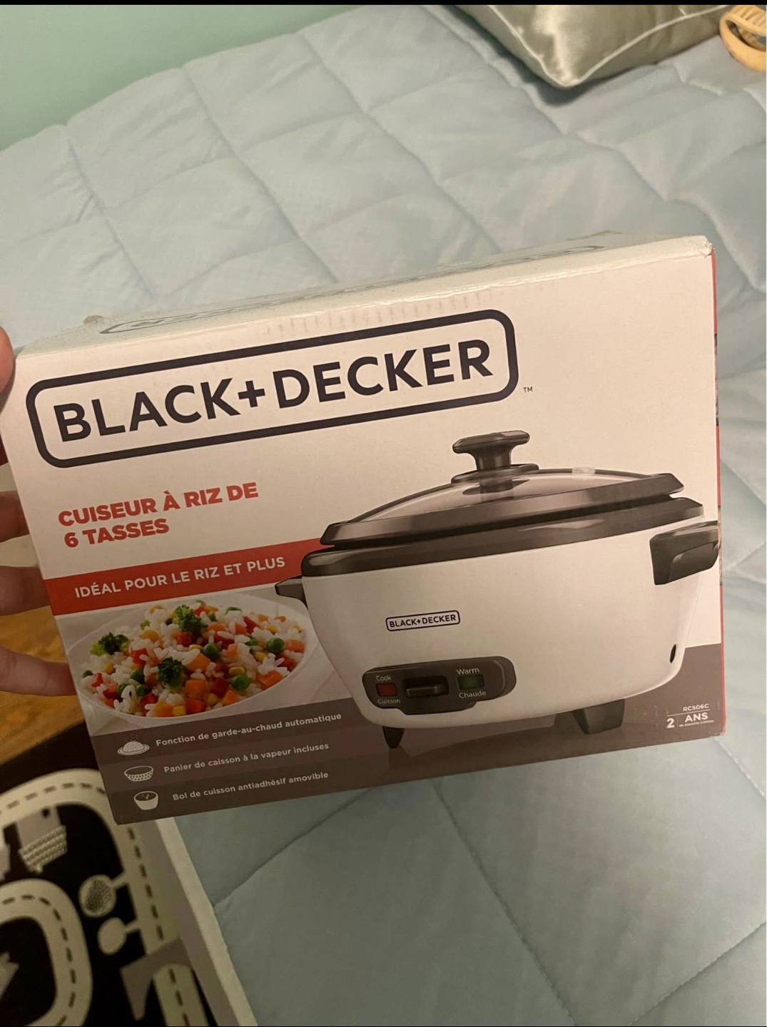 Black+Decker 6-Cup Rice Cooker
