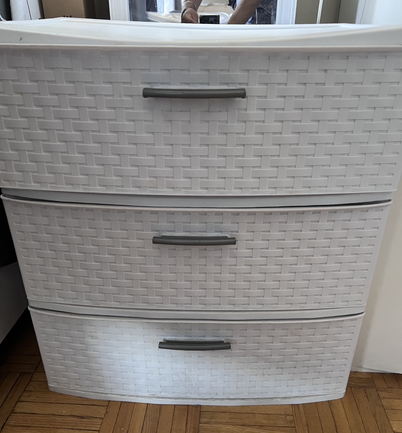 Three-Drawer Plastic Storage Unit - photo 2