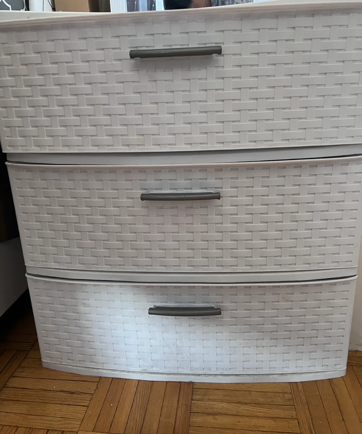 Three-Drawer Plastic Storage Unit thumbnail