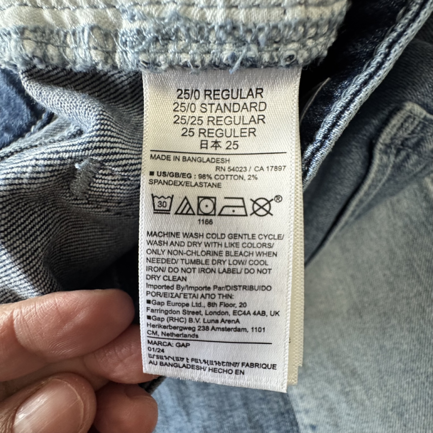 Gap High Rise Stride Culottes Size 25 - photo 4