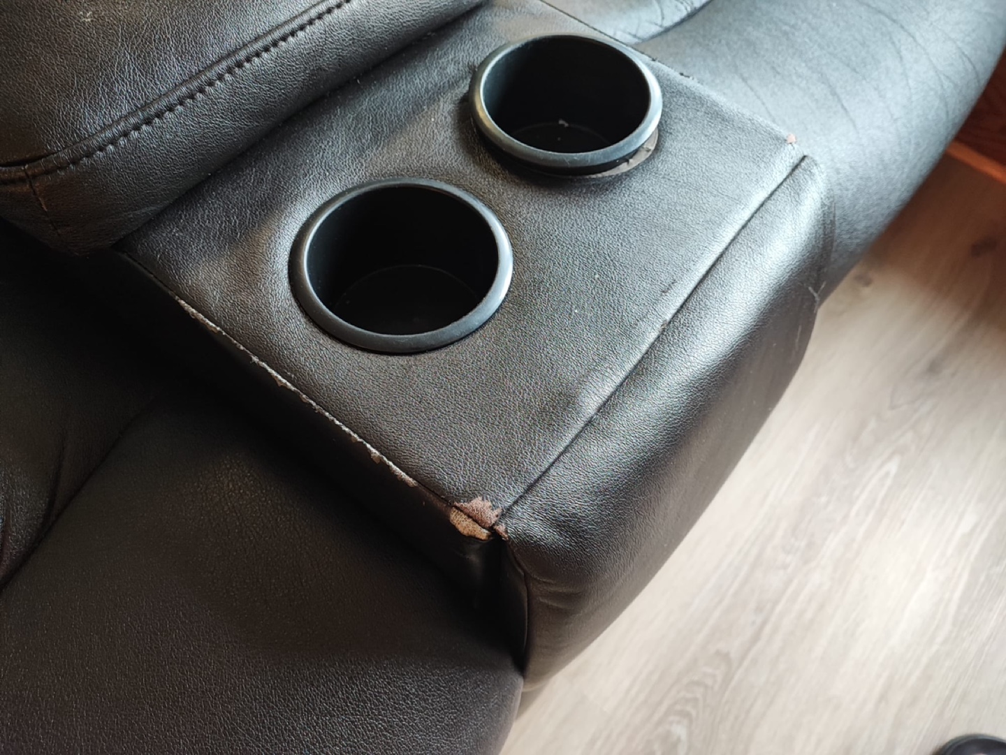 Four Brown Recliners - photo 5