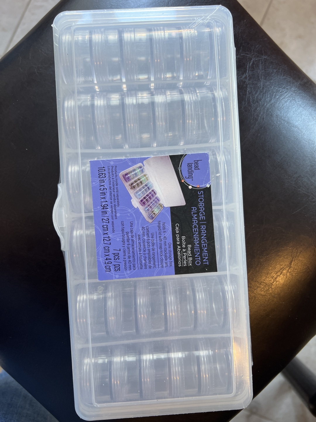 Bead Landing 16-Compartment Bead Storage Box
