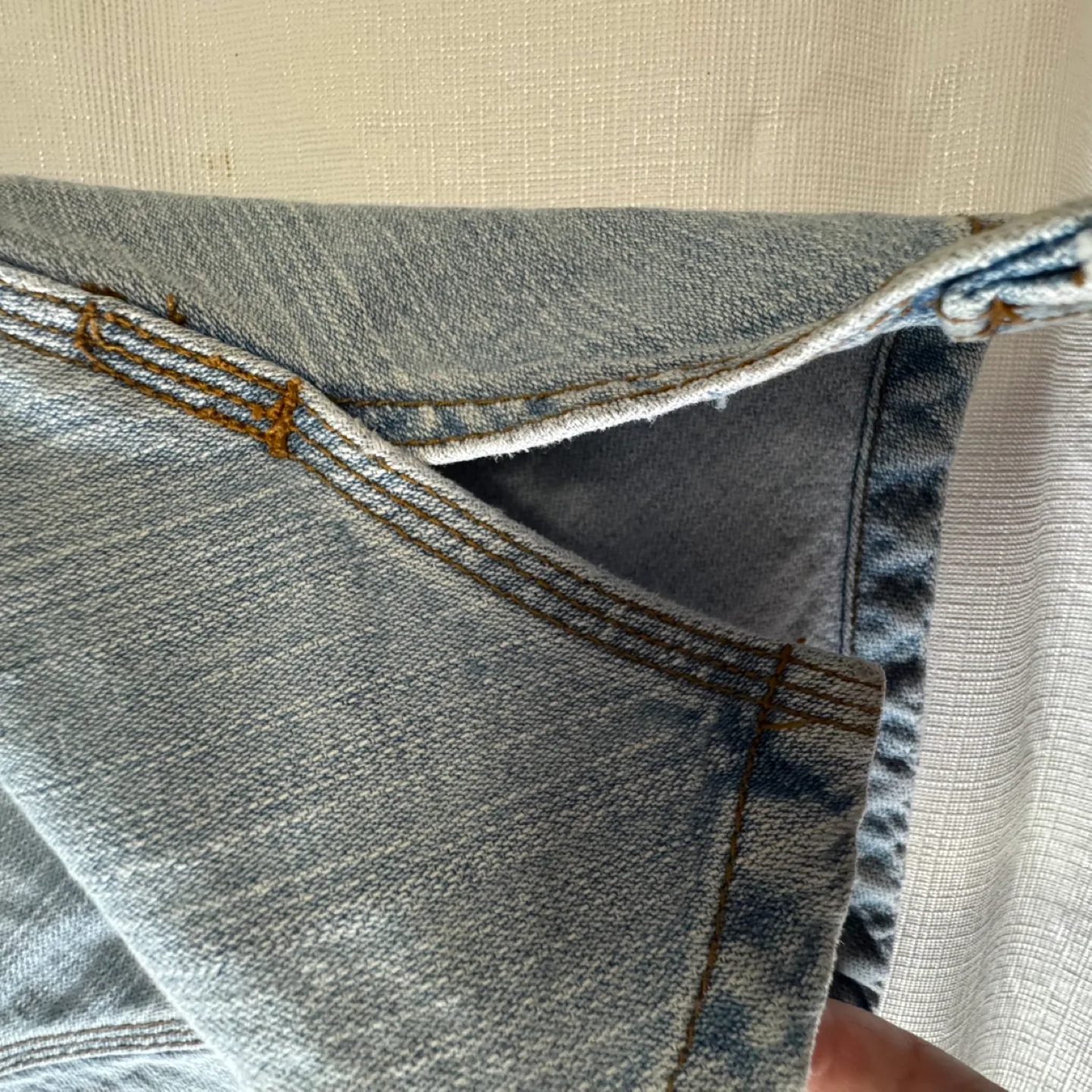 Smart Set Denim Skirt Size 3 image indicator(5)