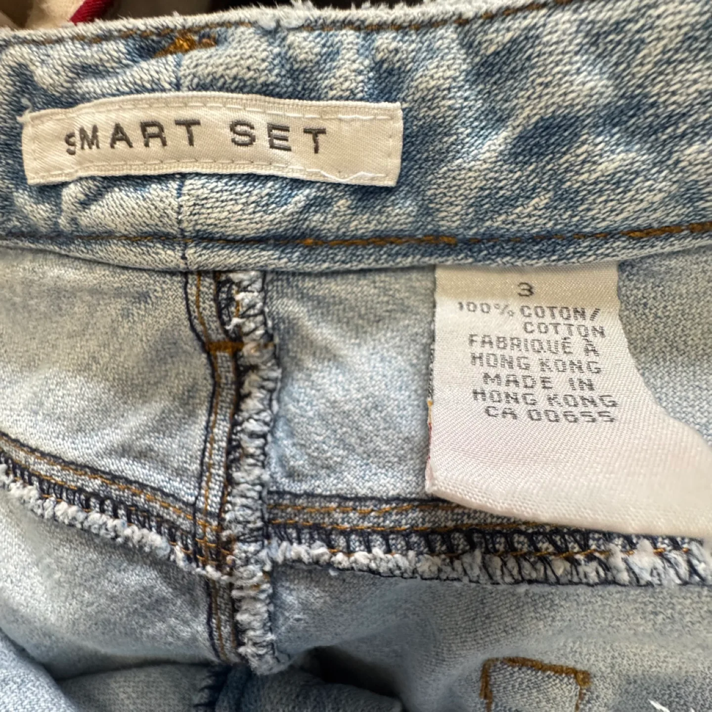 Smart Set Denim Skirt Size 3 image indicator(2)