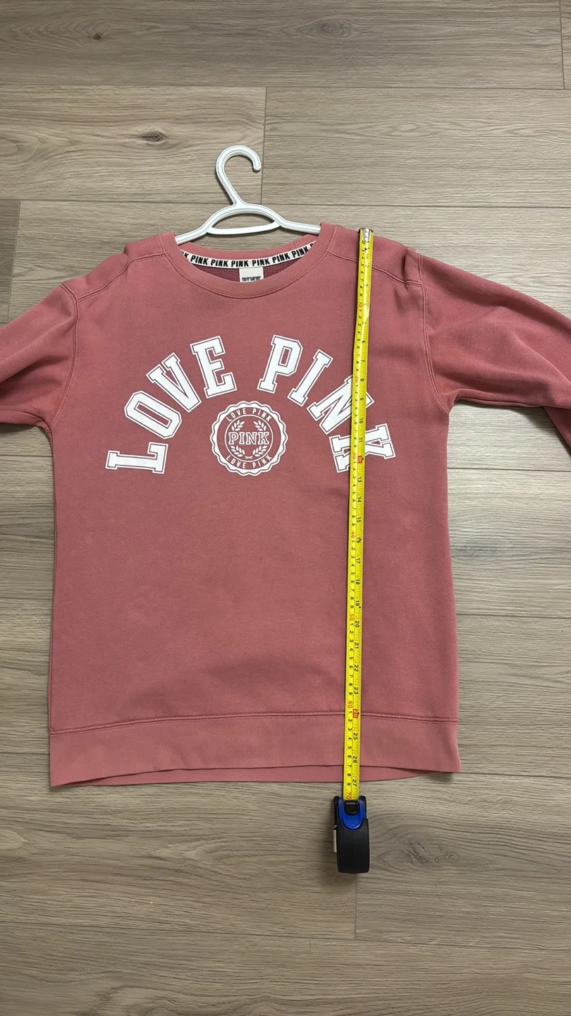 Victoria Secret PINK crewneck sweatshirt sz XS image indicator(6)
