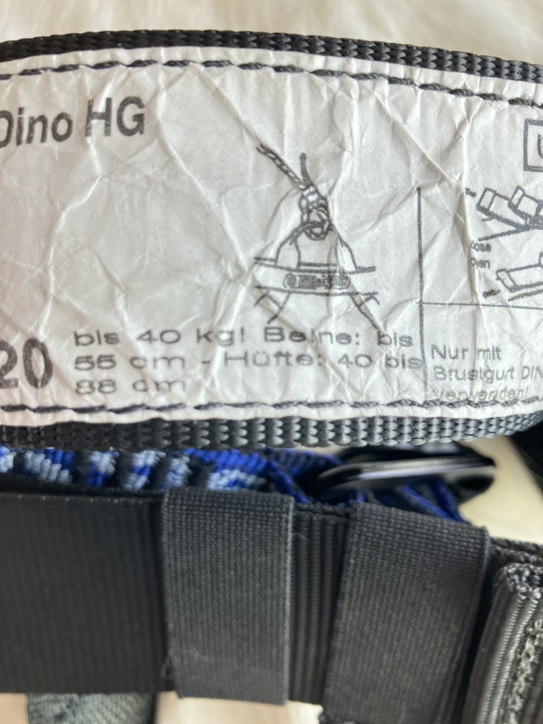 Kids Edelweiss Dino HG Climbing Harness - photo 4