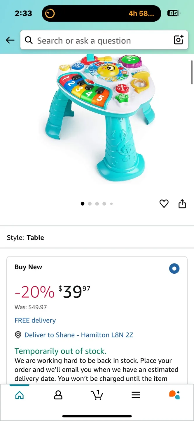 BABY EINSTEIN Music Activity Table image indicator(2)