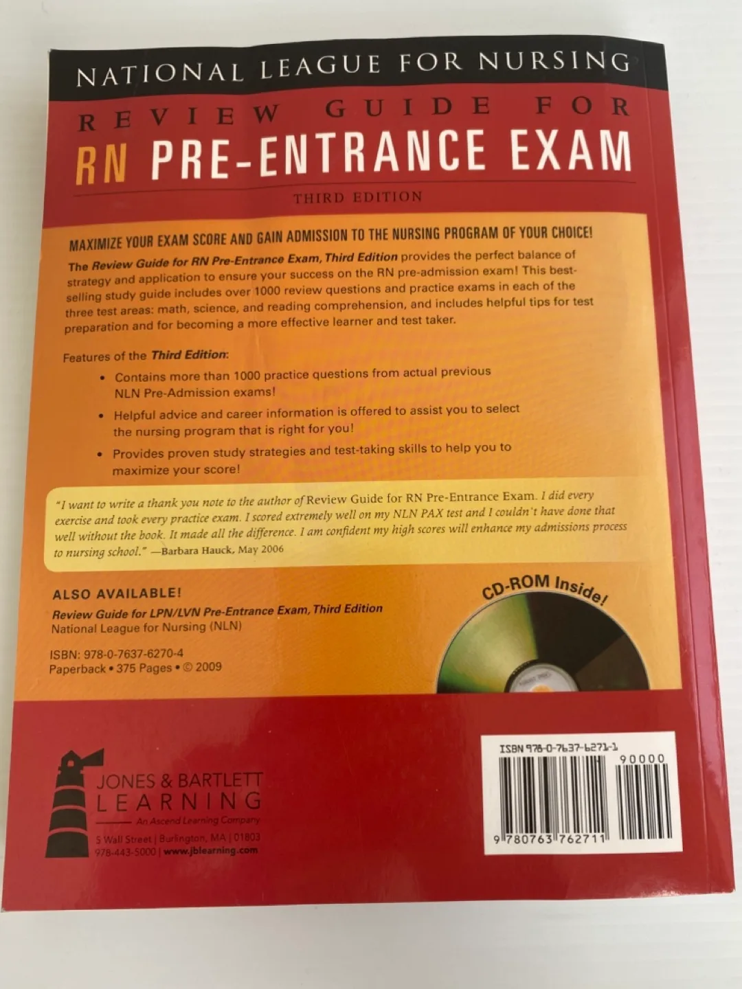 Review Guide for RN Pre-Entrance Exam image indicator(2)