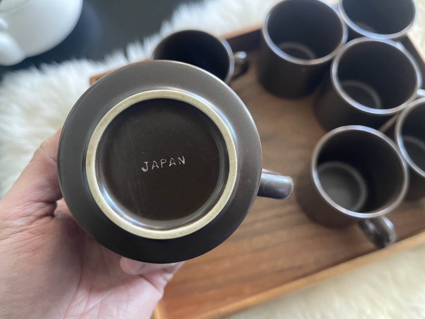 Vintage Japanese Tea Set with Tray - photo 3