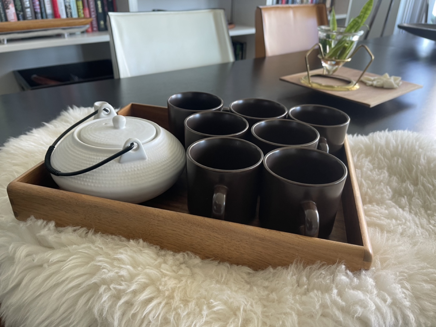 Vintage Japanese Tea Set with Tray - photo 2