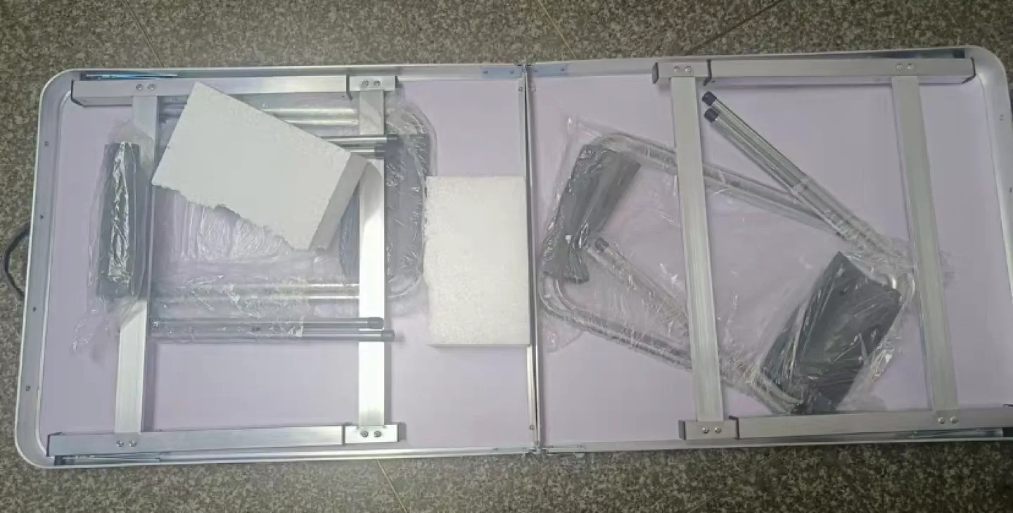 Portable Folding Camping Table and Chairs Set image indicator(2)