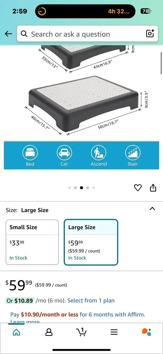 Large Size Heavy Duty Step image indicator(2)