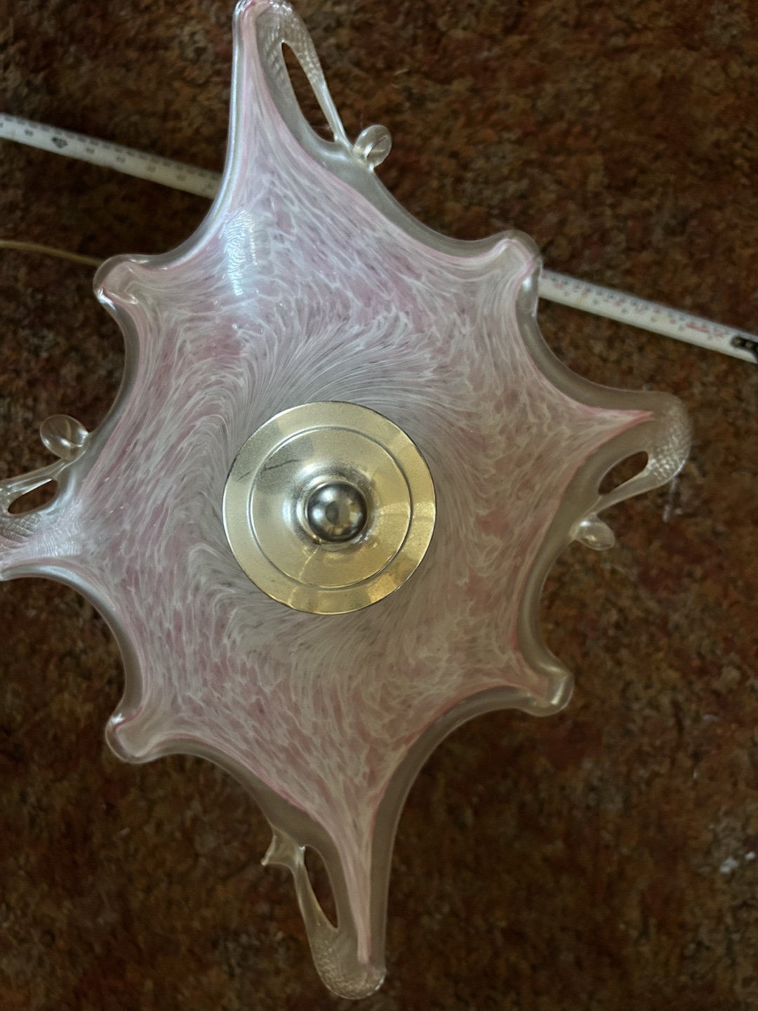Blown glass lamp - photo 3