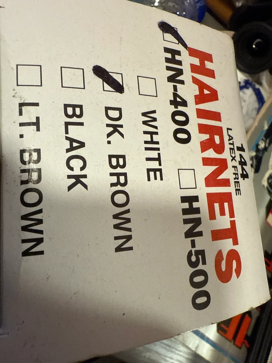 Vintage Cellucap Hairnets - 144 Count - White image indicator(3)