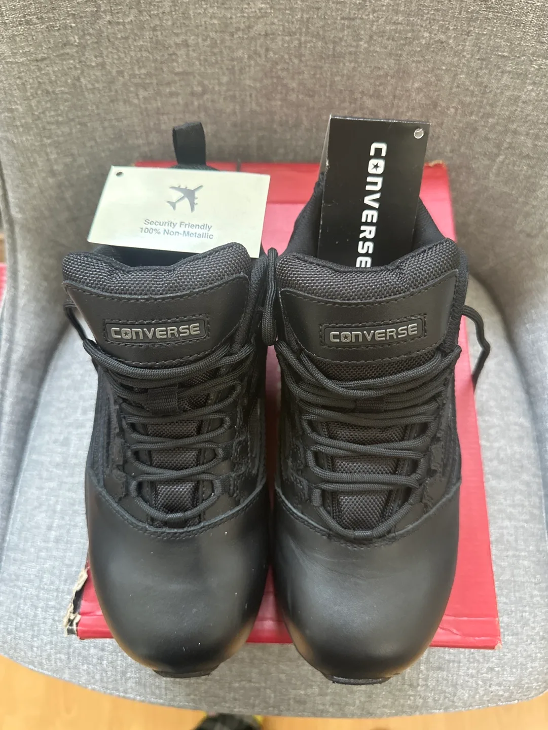 Converse Work Shoes - Black - Size [8-1/2] image indicator(3)