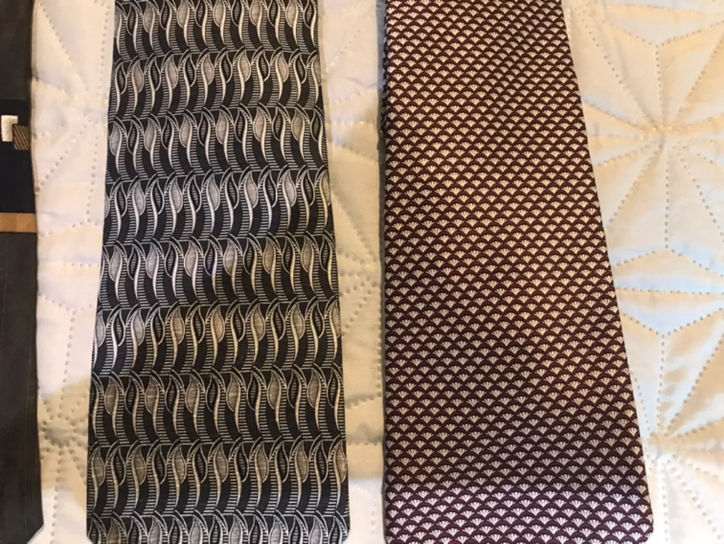 Six Men's Neckties - Assorted Patterns & Colours image indicator(2)