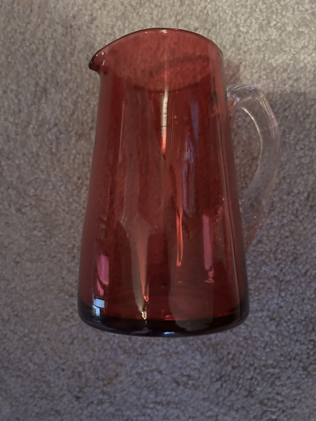 Cranberry jug - photo 3