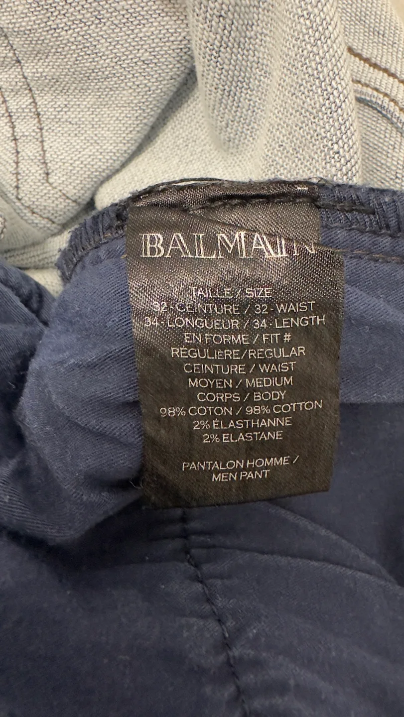 Balmain Paris Men's Jeans Size 32 image indicator(3)