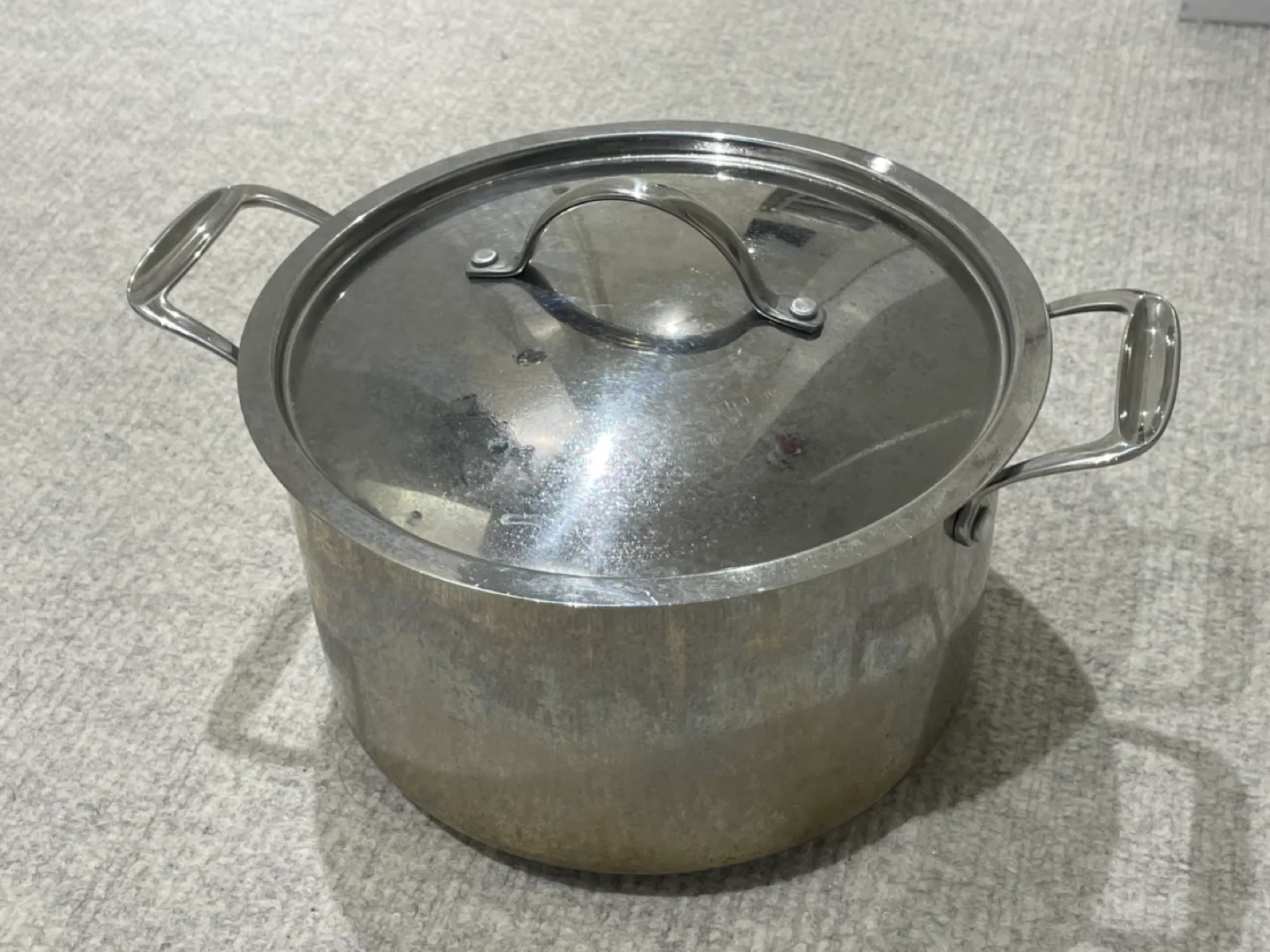 Paderno Stainless Steel Stock Pot with Lid image indicator(2)