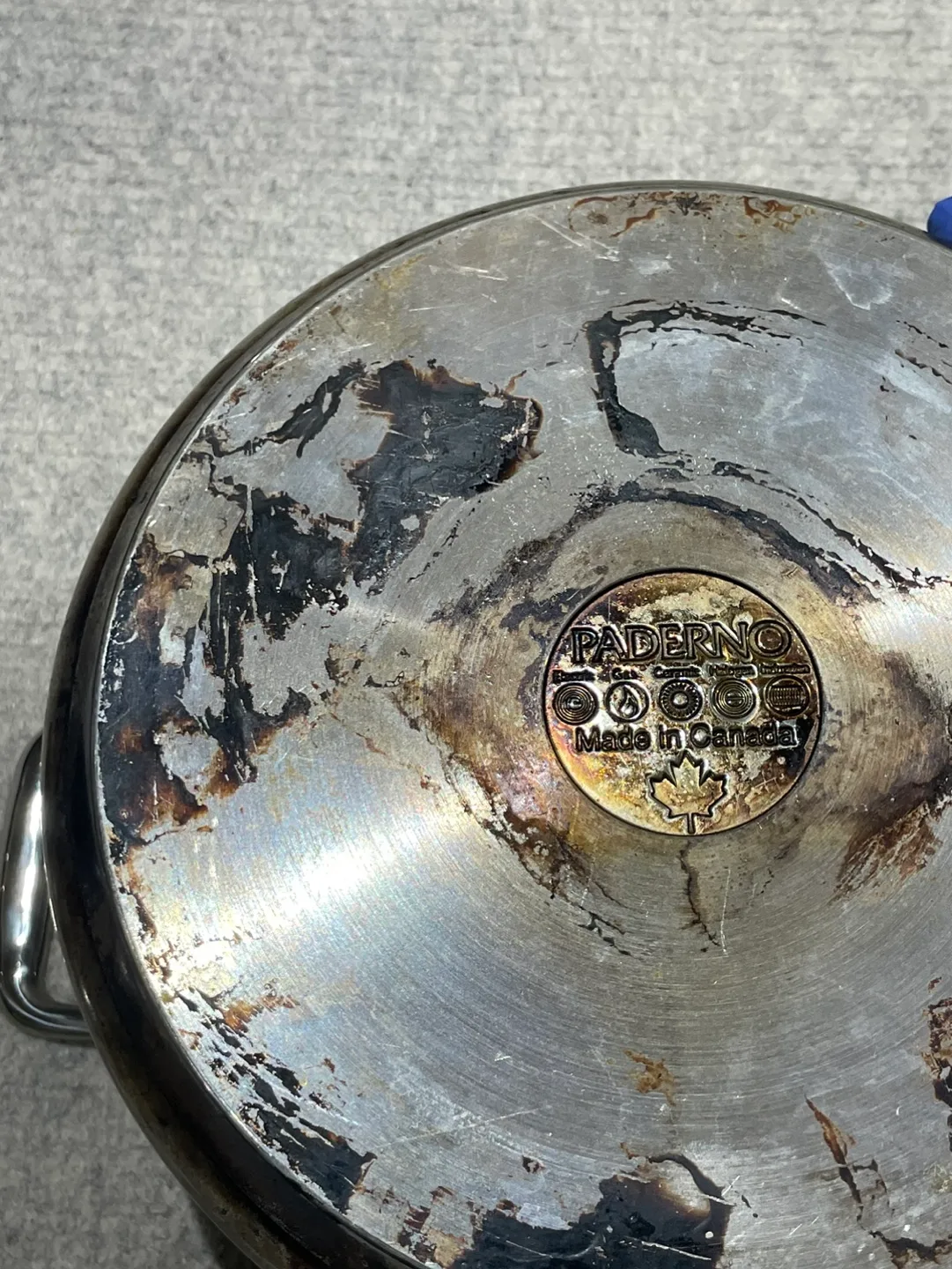 Paderno Stainless Steel Stock Pot with Lid image indicator(3)