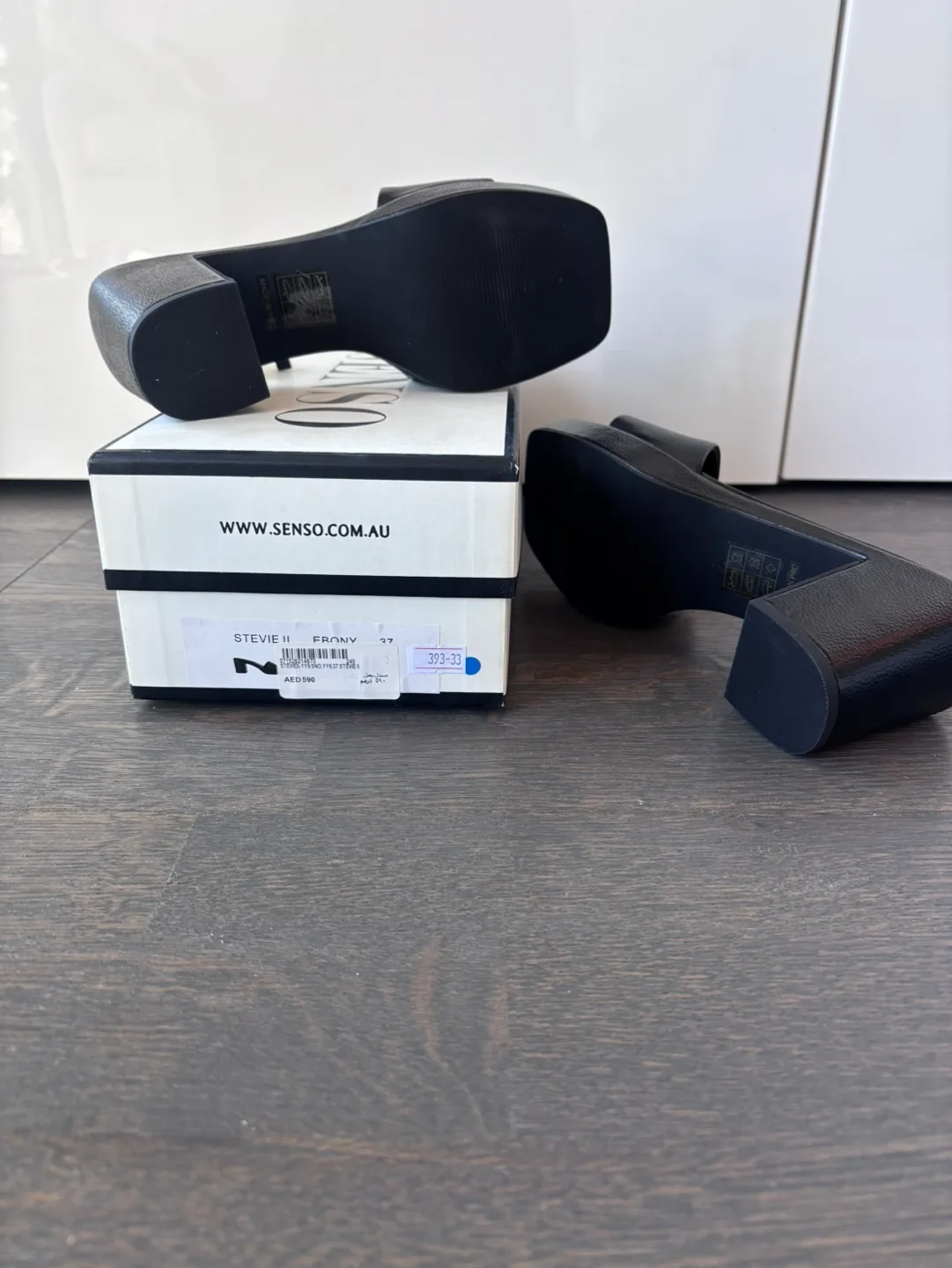 Senso Stevie II Black Platform Heels Size 37 image indicator(4)