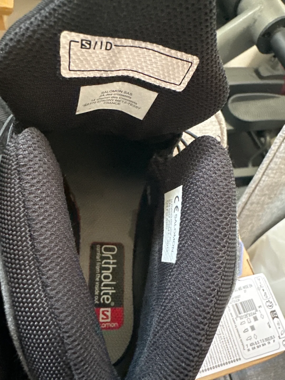 Salomon XA Forces Mid Wide Hiking Boots - Black image indicator(3)