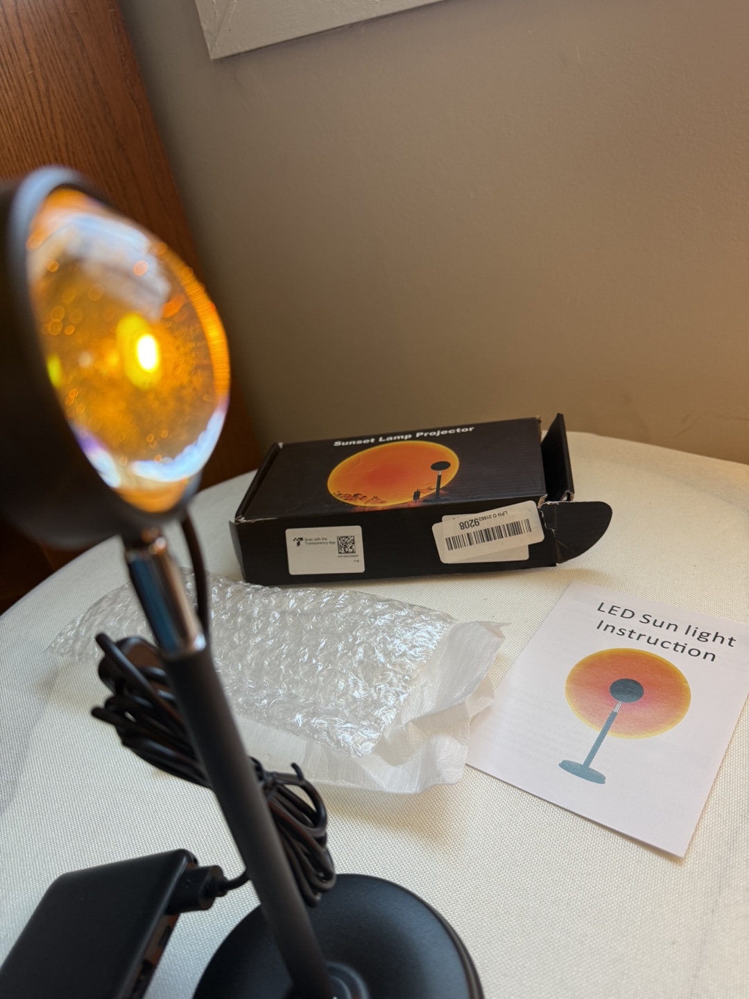 Sunset Lamp Projector - LED Room Decor - photo 2