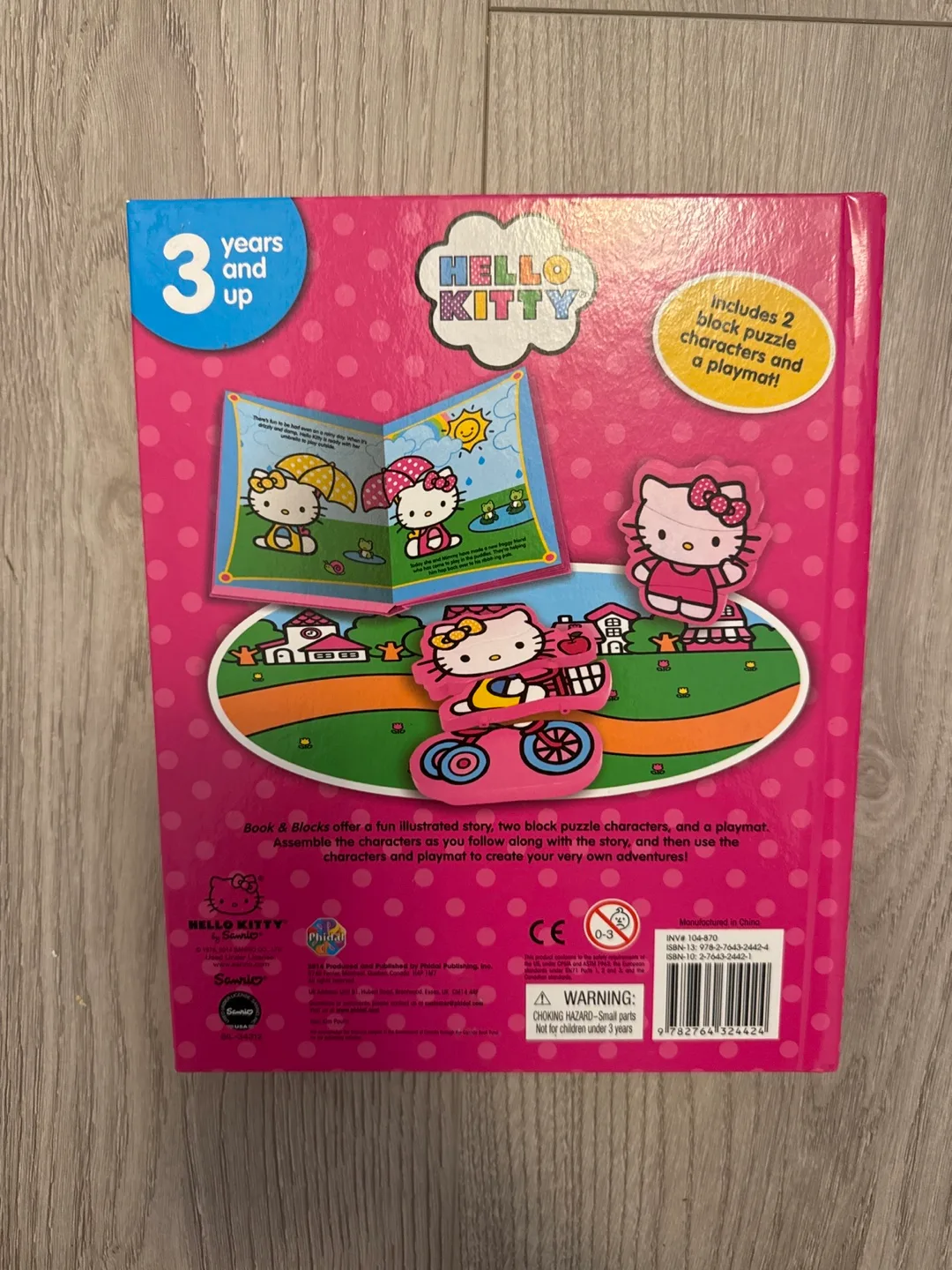 Hello Kitty Book with 2 Puzzles and Playmat 💚 image indicator(4)