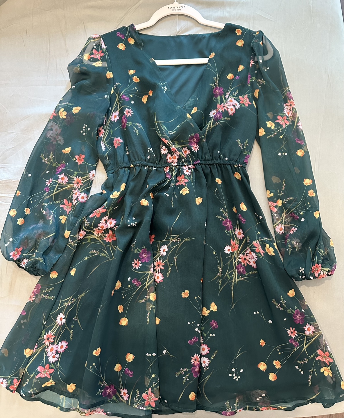 Floral Chiffon Dress - photo 5