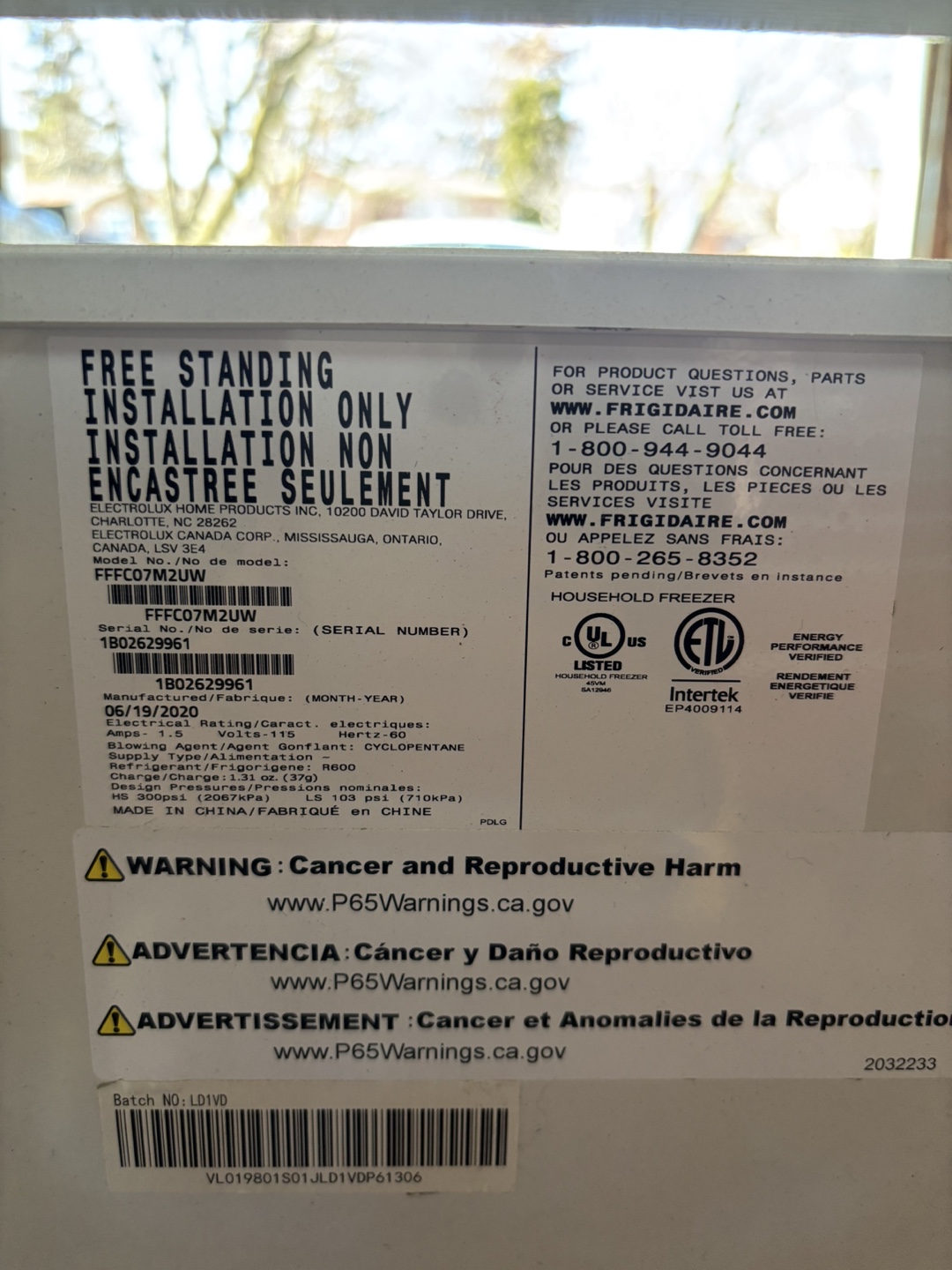 Frigidaire Chest Freezer - photo 4