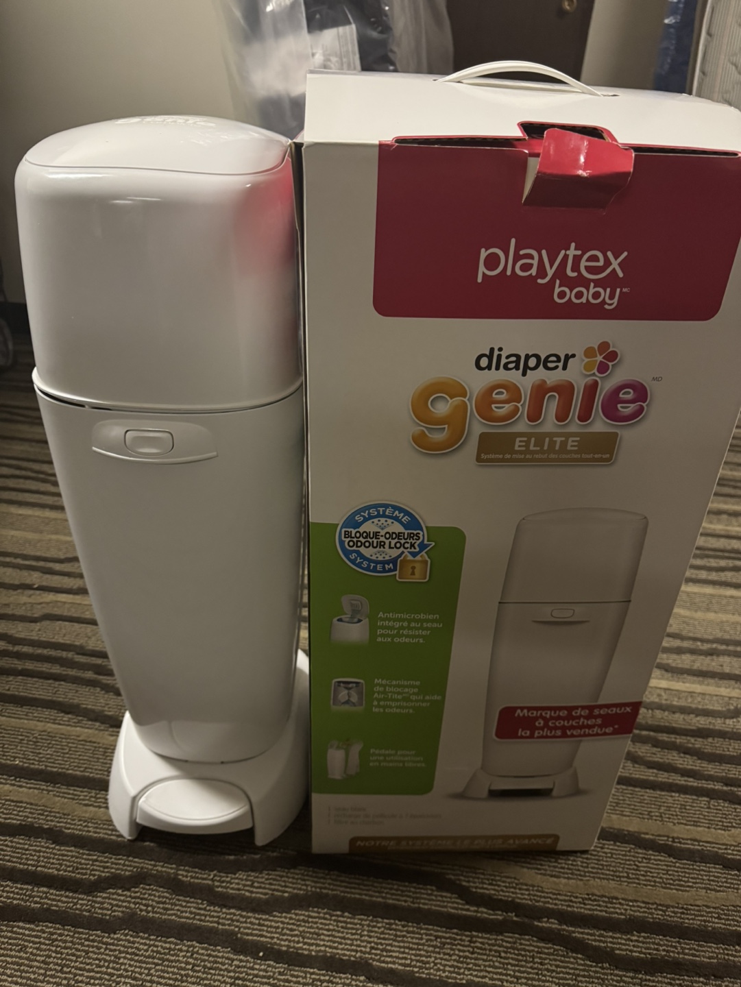 Genie diaper bin