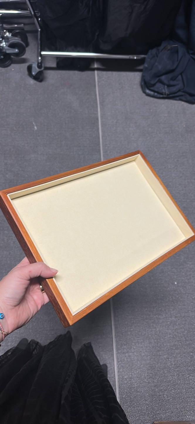 Wooden Jewelry Tray