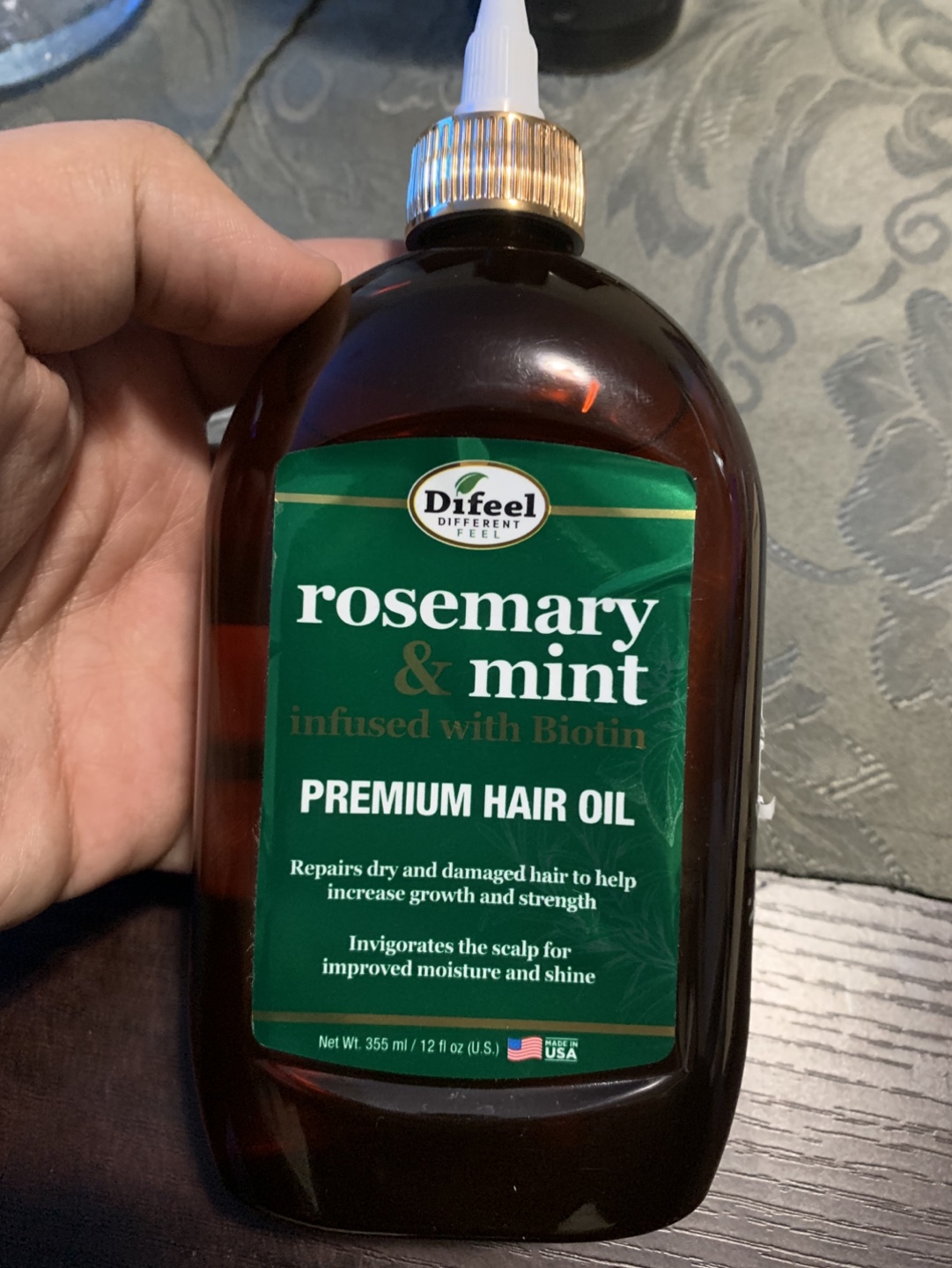 Difeel Rosemary & Mint Premium Hair Oil