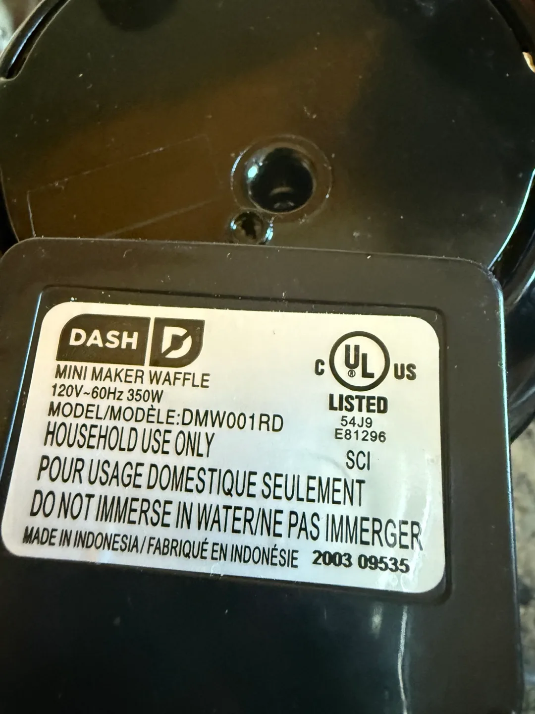 Dash Mini Maker Waffle Maker 💚 image indicator(3)