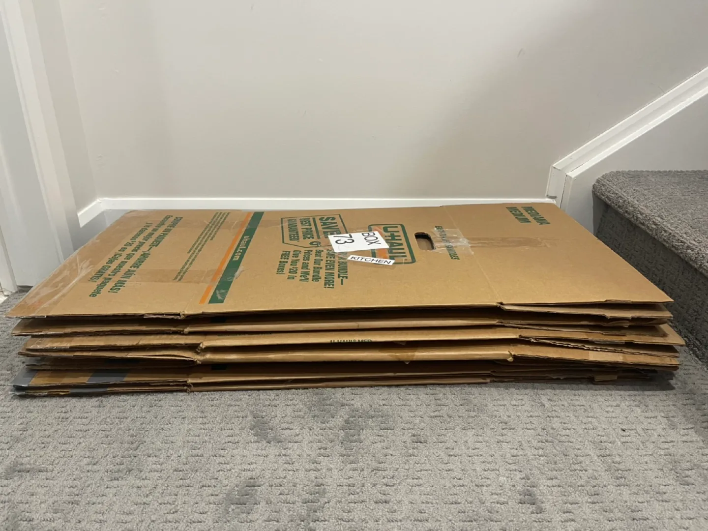 Moving Boxes - U-Haul & Home Depot -Medium Size image indicator(3)