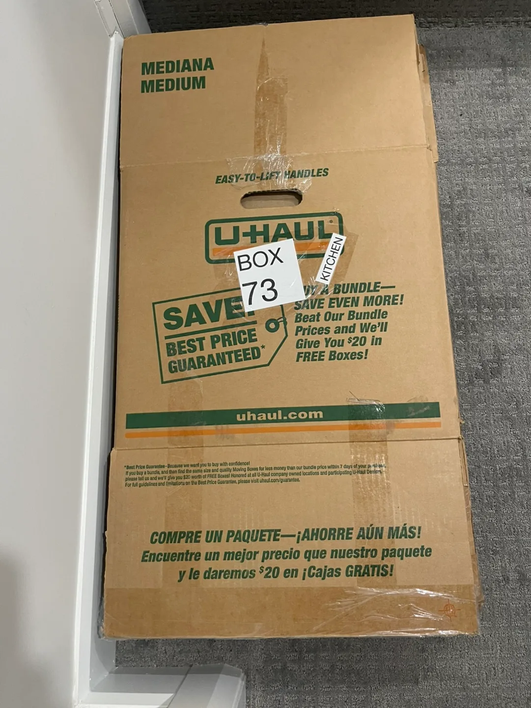Moving Boxes - U-Haul & Home Depot -Medium Size image indicator(4)