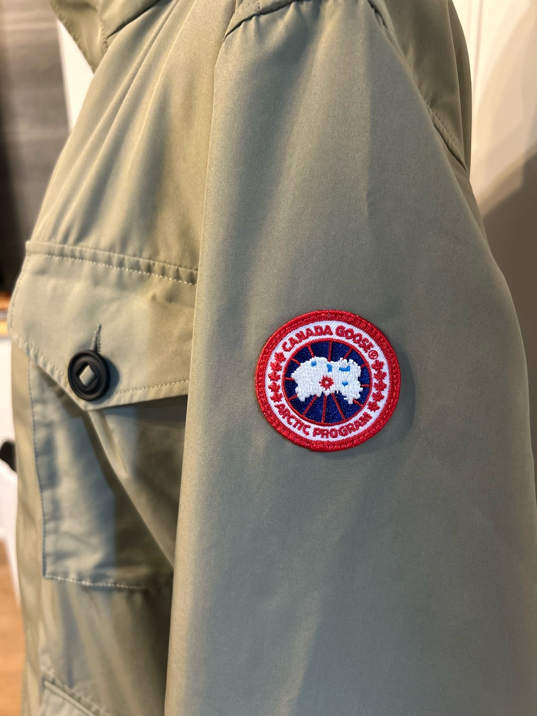 Canada Goose Men's Light Olive Green Jacket - photo 5