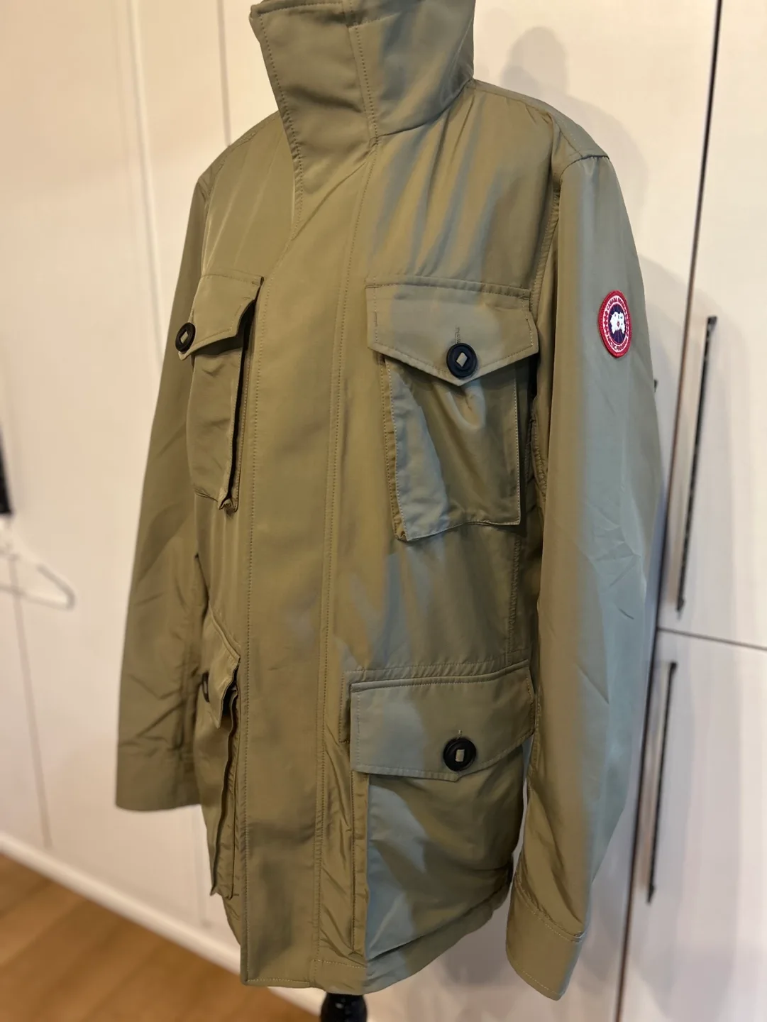Canada Goose Men's Light Olive Green Jacket image indicator(2)