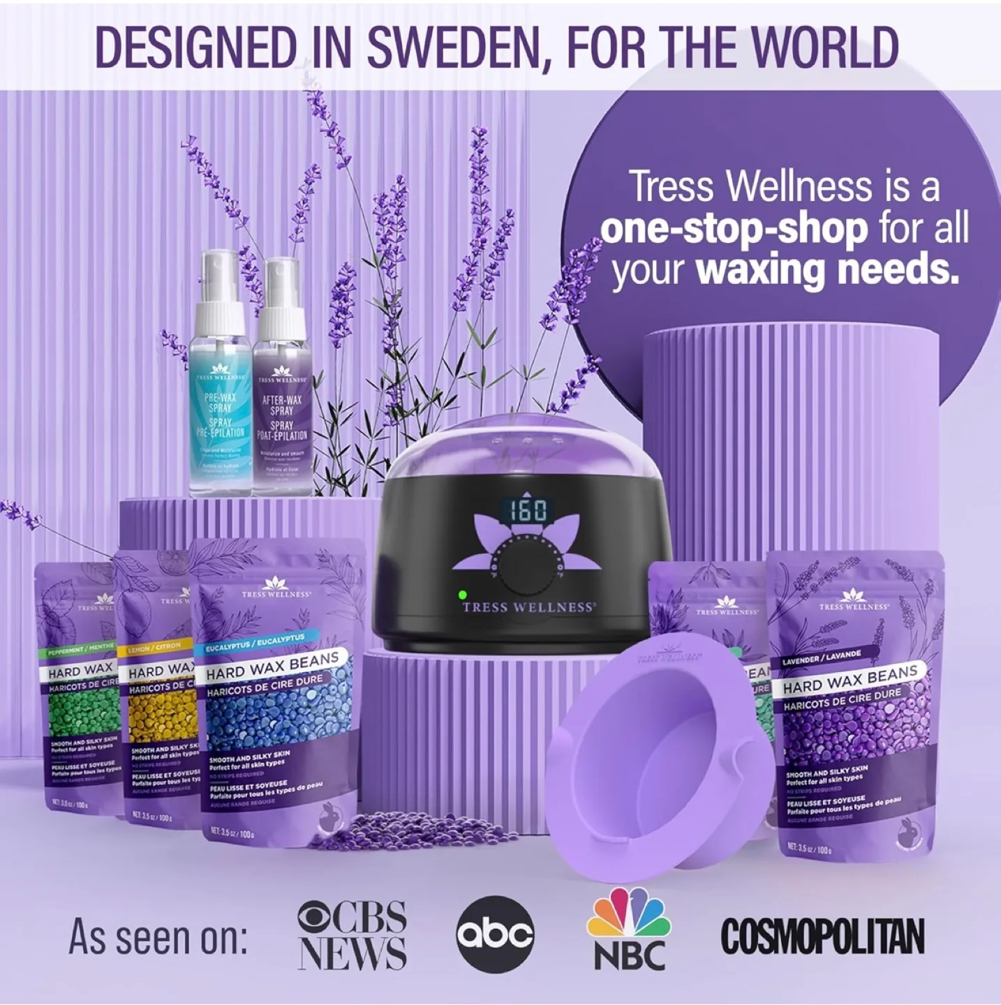 Tress Wellness Hard Wax Bean Kit with Warmer image indicator(6)