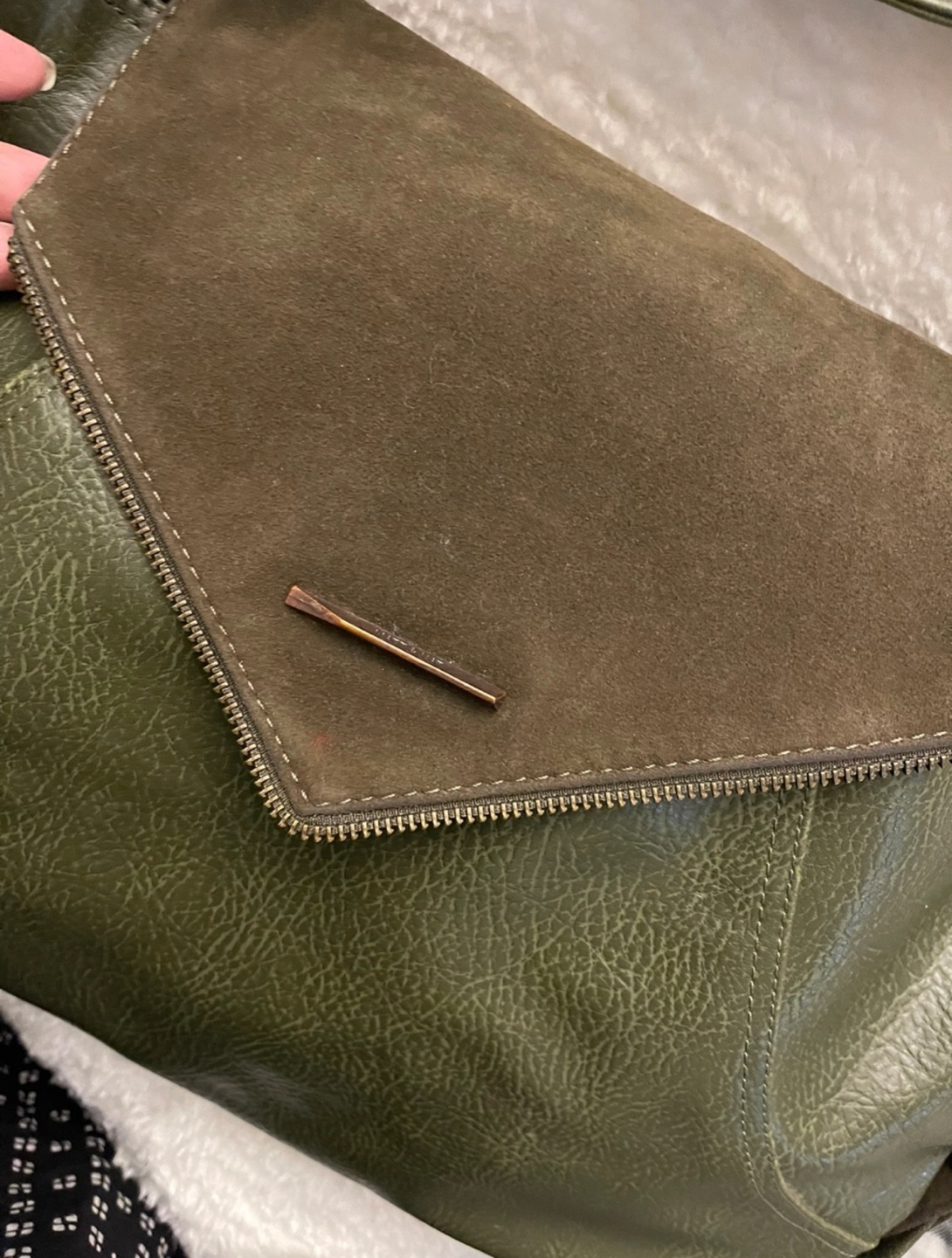 💚Matt & Nat Olive Green Leather Handbag - photo 2