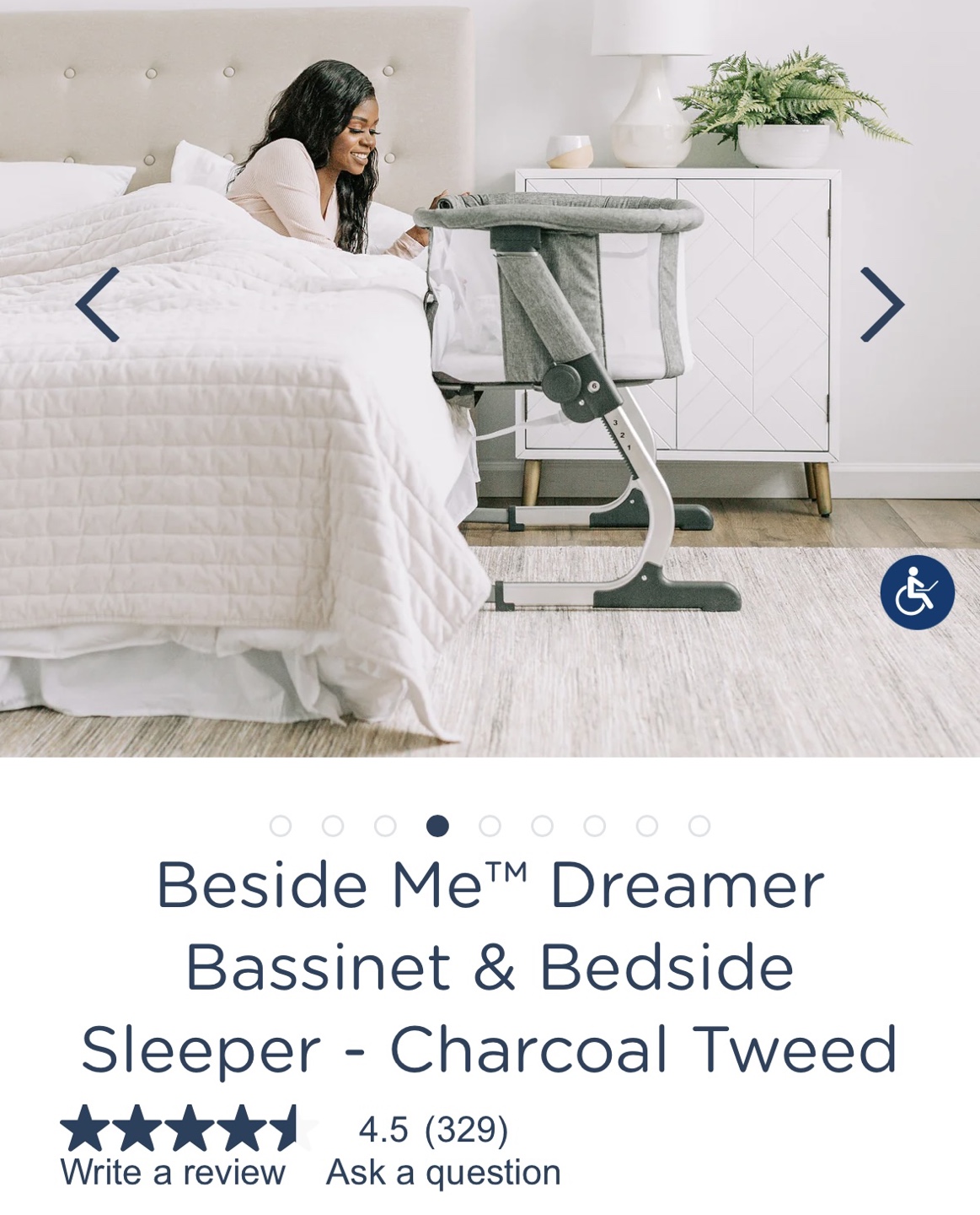 Bassinet & Bedside Sleeper. Brand new in box - photo 5
