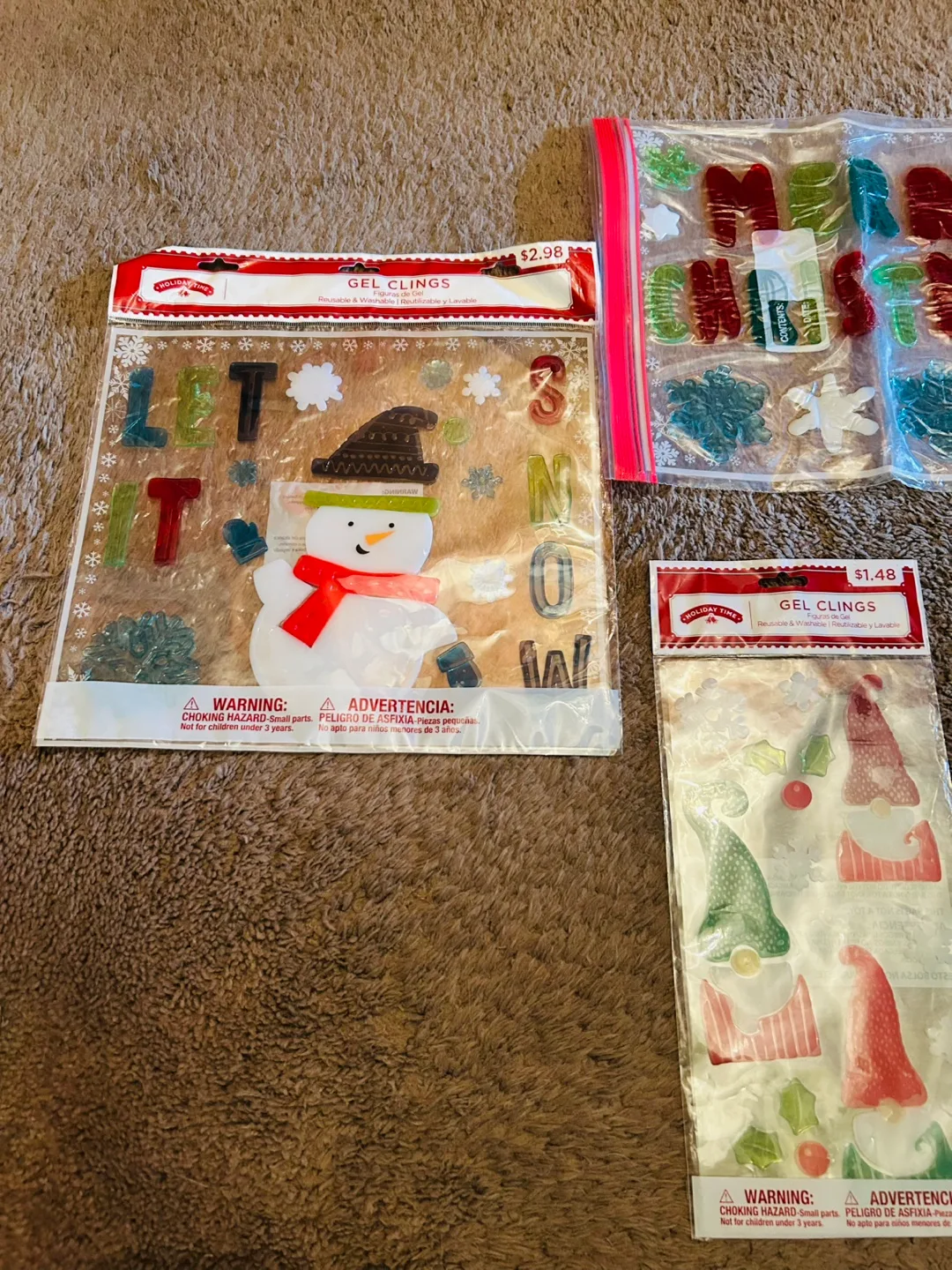 Christmas Gel Clings image indicator(2)