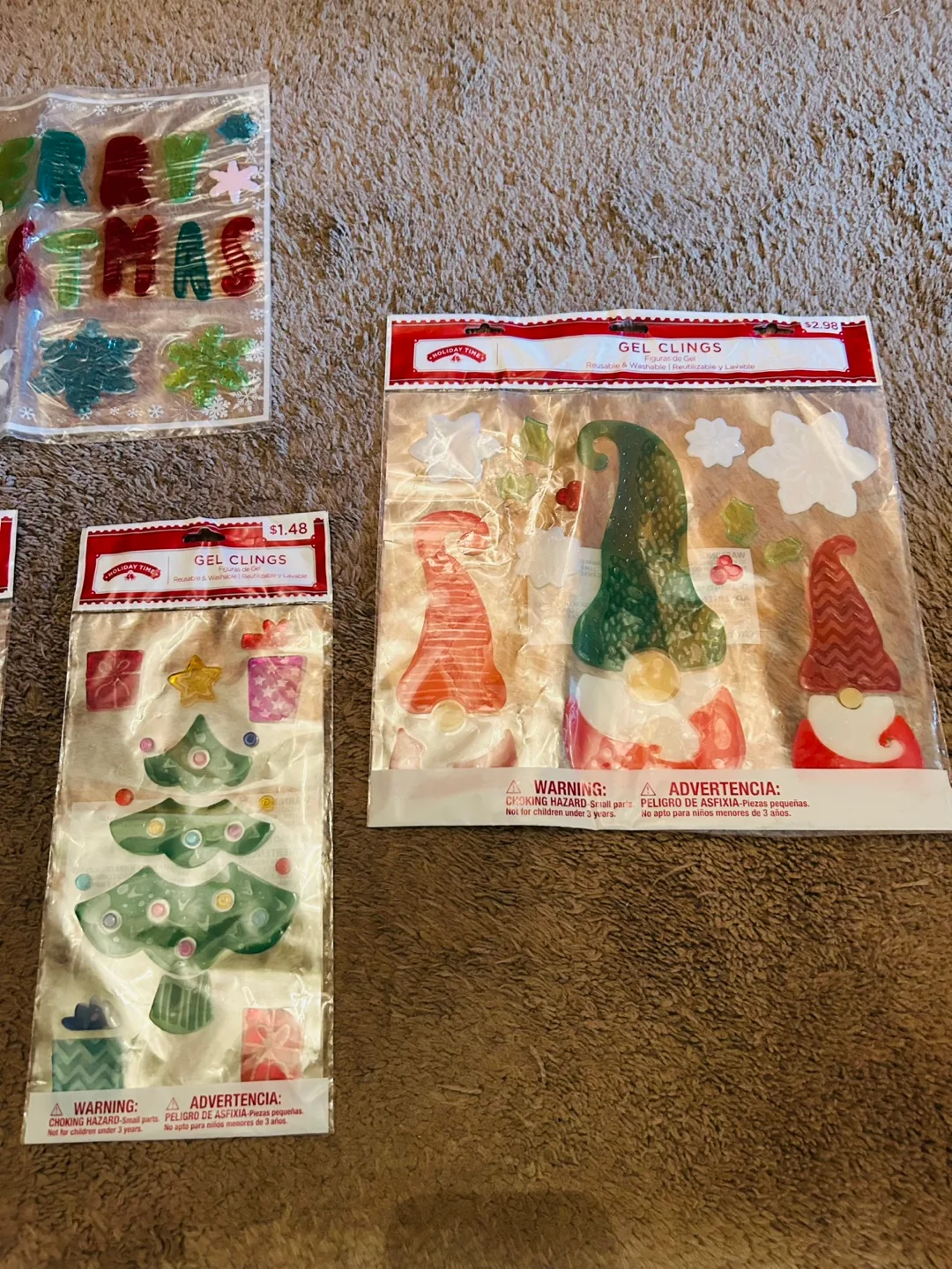 Christmas Gel Clings image indicator(4)