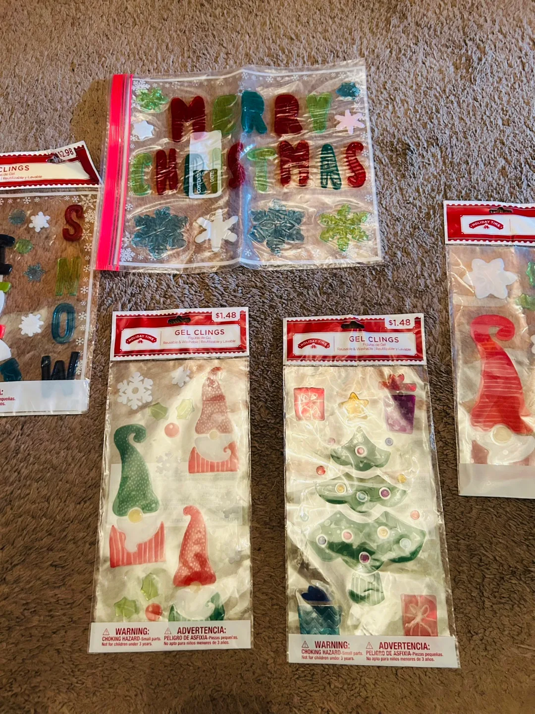 Christmas Gel Clings image indicator(3)